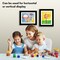 Americanflat 10x12.5 Kids Art Frame - 8.5x11 with Mat or 10x12.5 without Mat - Kids Artwork Frame - Magnetic Frame Closure - Shatter Resistant Glass - Hanging Hardware